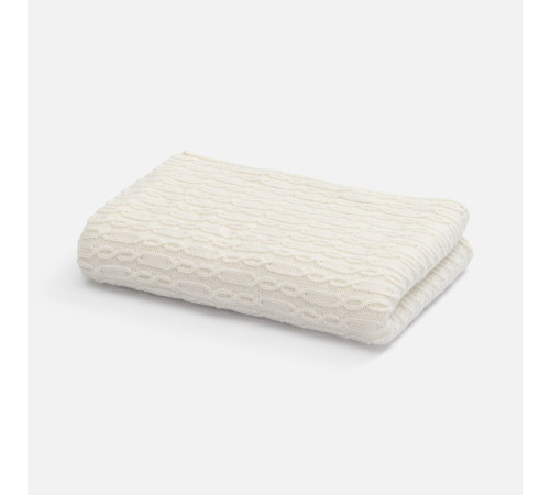 Плед Knitline, белый (молочный)