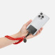 Брелок-браслет с держателем для телефона Solmu, красный