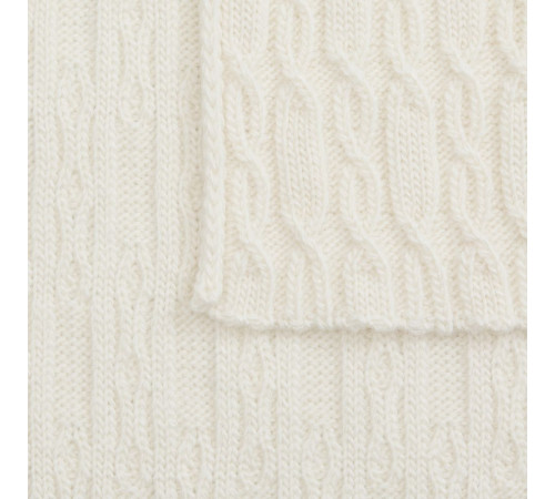 Плед Knitline, белый (молочный)