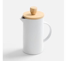Френч-пресс Ceramero, белый