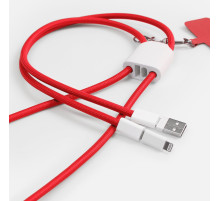 Кабель-ланьярд energyFlex Pro, красный
