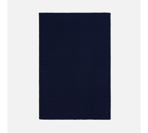 Плед Knitline, темно-синий (сапфир)