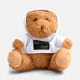 Мягкая игрушка «Мишка Cuddleton» в белом худи