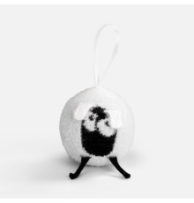 Вязаный шарик Sheeply, белый