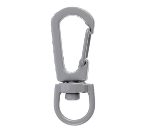 Застежка-карабин Snap Hook, S, серая