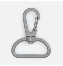 Застежка-карабин Snap Hook, L, серая