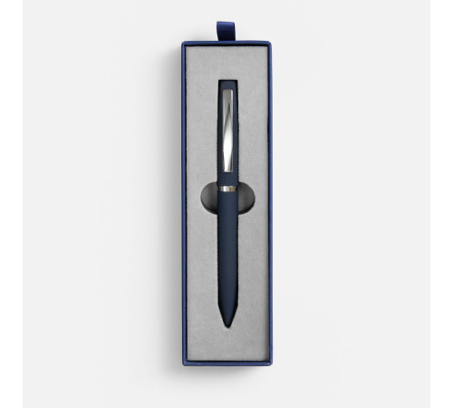 Ручка шариковая Bolt Soft Touch в футляре, синяя