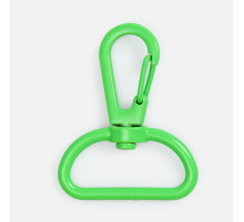 Застежка-карабин Snap Hook, L, зеленый неон