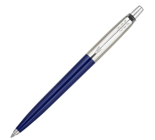 Ручка шариковая Parker Jotter Originals Navy Blue Chrome CT, темно-синяя