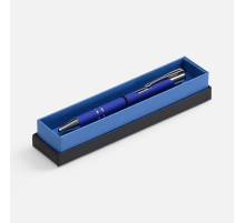 Ручка шариковая Keskus Soft Touch в футляре, синяя