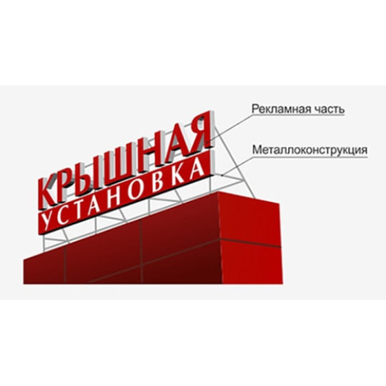 Крышная установка