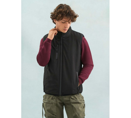 Жилет софтшелл унисекс Falcon BW, красный