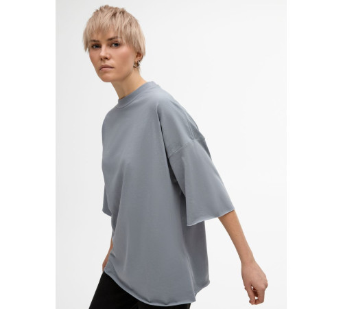 Футболка унисекс оверсайз T1, серая