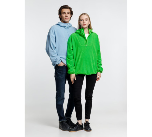 Анорак флисовый унисекс Fliska, голубой