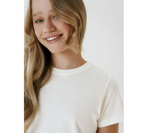 Футболка детская T-Bolka Kids, белая (теплый оттенок)