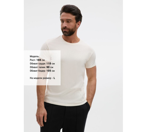 Футболка унисекс Regent 150, светло-бежевая (неокрашенная)