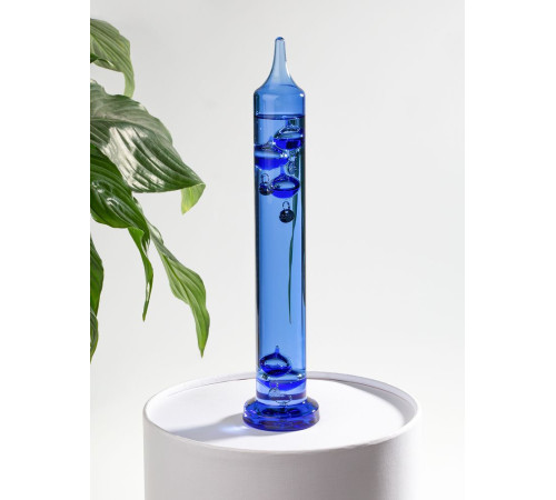 Термометр стеклянный «Галилео», голубой