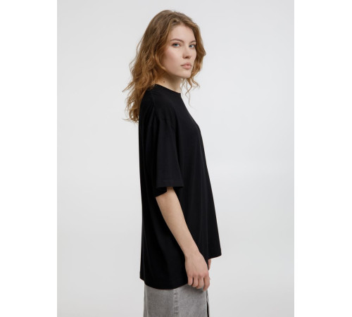 Футболка оверсайз унисекс Lavinia, черная