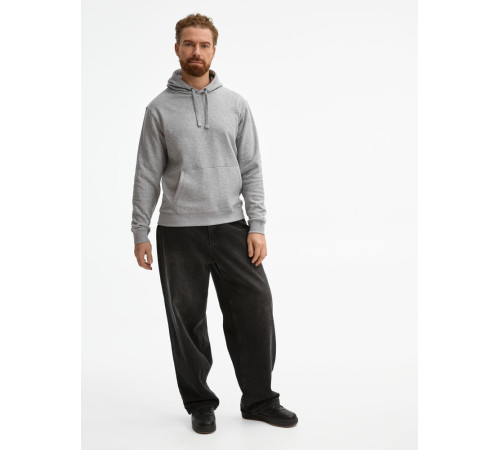 Толстовка унисекс Spencer, серый меланж