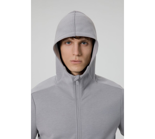 Куртка с капюшоном унисекс Begi, серая