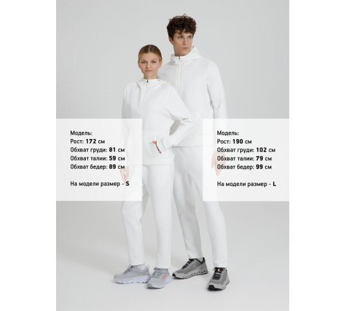 Анорак унисекс Lovi, молочно-белый