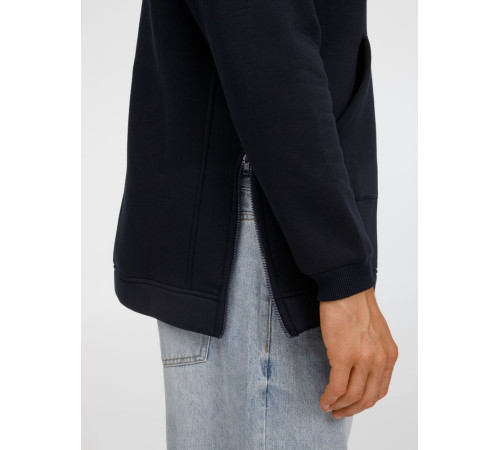 Худи унисекс оверсайз Easy Street, темно-синее