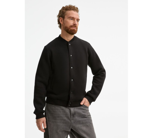 Бомбер унисекс AtmosWear, черный