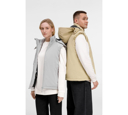 Жилет унисекс Sfera, светло-серый