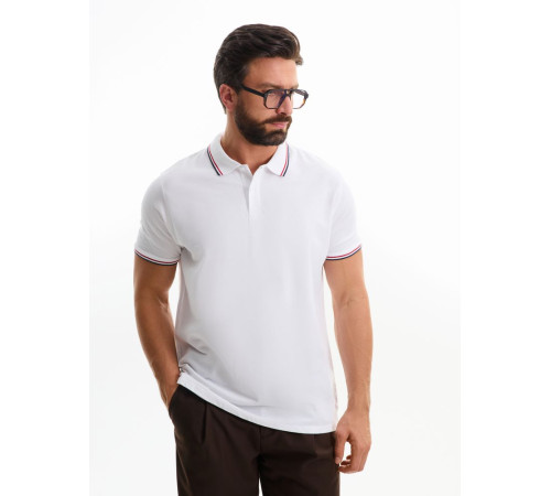 Рубашка поло мужская Prestige Men, белая