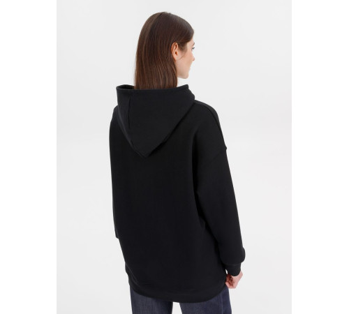 Худи оверсайз унисекс Outshine, черное