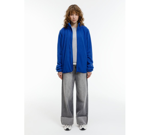 Куртка флисовая унисекс Nesse, синяя