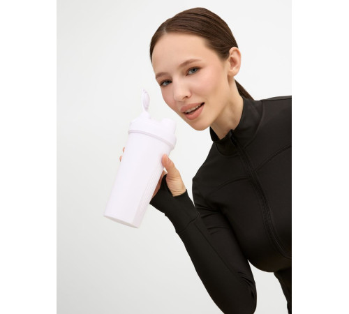 Спортивный шейкер Shake It Easy, белый