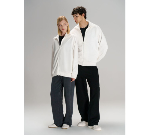 Толстовка унисекс Neofit, молочно-белая