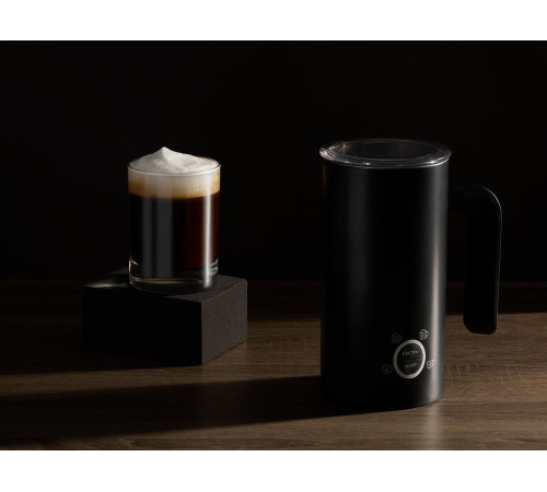 Электрический вспениватель молока Creamistry, черный