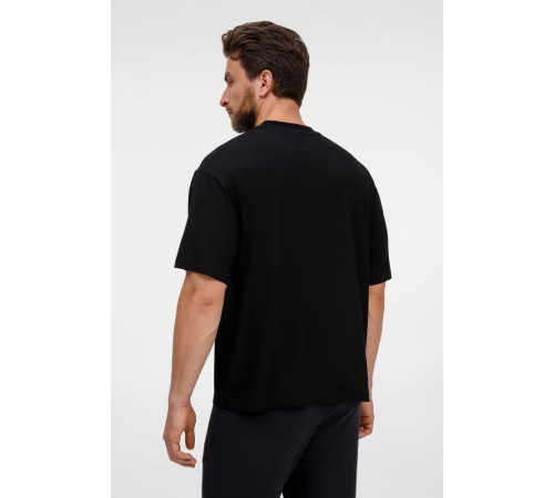 Футболка оверсайз унисекс Lavinia, черная