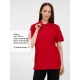 Рубашка поло унисекс Tervise, красная