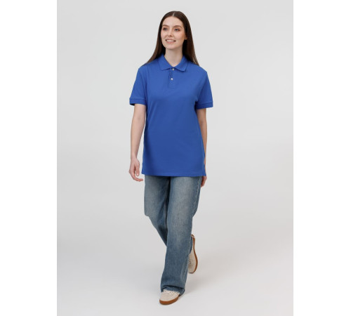 Рубашка поло унисекс Pacific, ярко-синяя (royal)