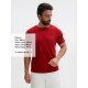 Футболка унисекс Regent 150, вишнево-красная