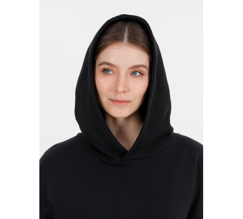 Худи оверсайз унисекс Outshine, черное