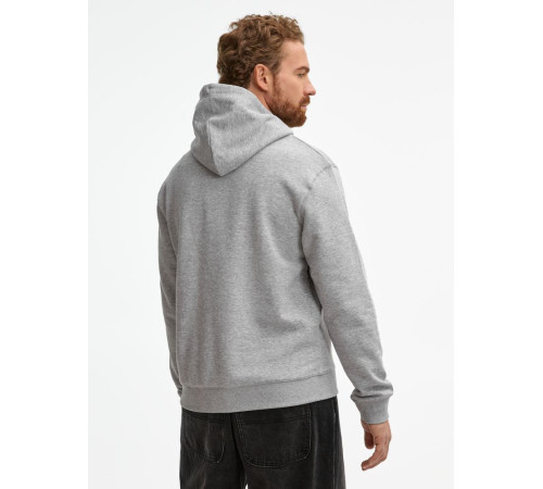 Толстовка унисекс Spencer, серый меланж