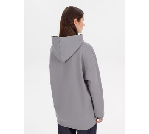 Худи оверсайз унисекс Outshine, серое