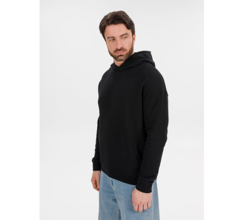 Худи оверсайз унисекс Outshine, черное