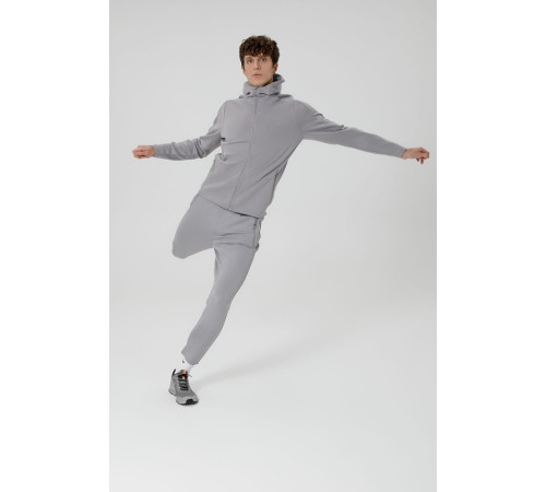 Куртка с капюшоном унисекс Begi, серая