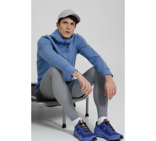 Куртка с капюшоном унисекс Begi, синяя