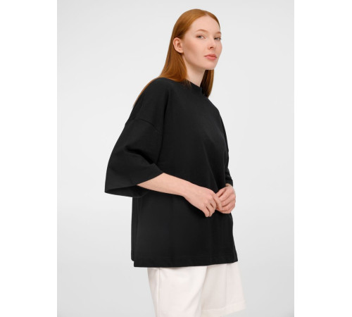 Футболка оверсайз унисекс T9, черная