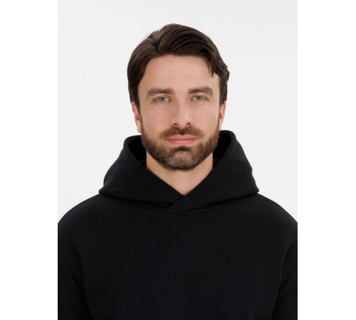 Худи оверсайз унисекс Snuggie, черное