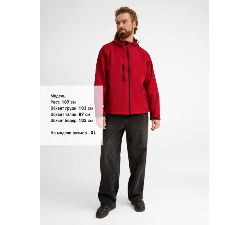 Куртка мужская с капюшоном Replay Men 340, красная