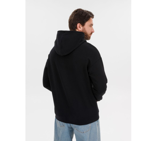 Худи оверсайз унисекс Outshine, черное