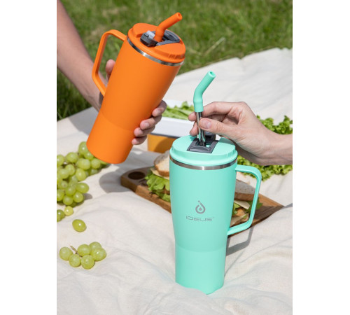 Термостакан Kasumigaoka, бирюзовый