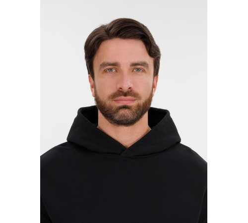 Худи оверсайз унисекс Outshine, черное